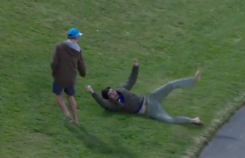Video: Shoeless cricket fan makes unbelievable catch & wins over €3000