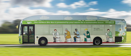 The future is now… introducing the bus that is powered entirely by poo