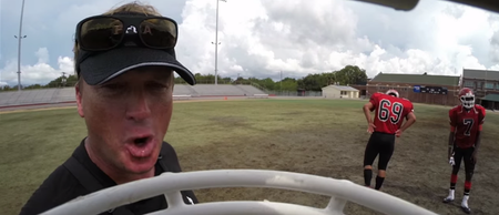 Video: This GoPro footage of American football training is really fantastic