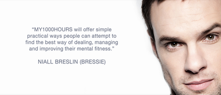 Bressie launches new blog on physical and mental fitness