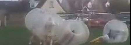 Video: A Cavan GAA club did a bubble football training session and the results were predictably hilarious