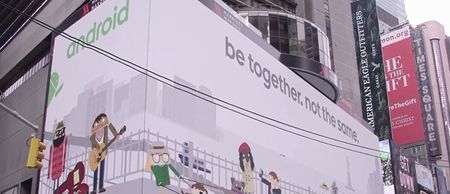 Video: Look at the size of the interactive Google ad that’s currently dominating Times Square