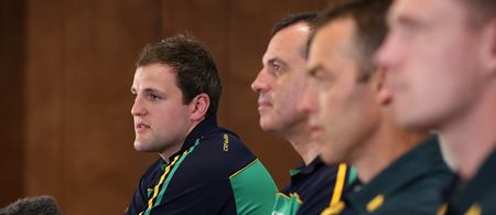 Pic: Irish International Rules team scrubbed up well for their team photo today