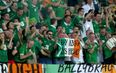 Pic: Scottish journalist slags off the Irish soccer team; Irish fan offers him a bet with an interesting forfeit
