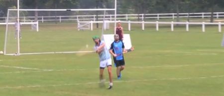 Video: Mayo man gives a hilarious lesson in ‘how not to be a hurling goalkeeper’ at the Asian Gaelic Games