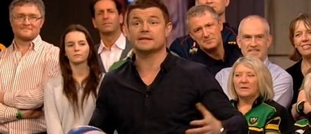 Video: Brian O’Driscoll recreated THAT famous pass to himself on BT Sport tonight