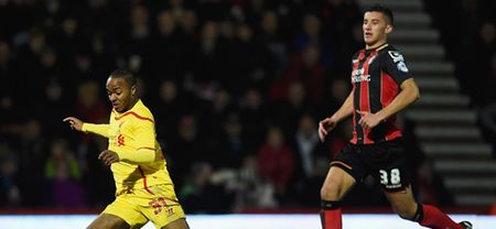 Vine: A Bournemouth player’s wig fell off during their clash with Liverpool last night