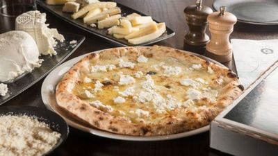 One pizza. 99 different cheeses. We’re not joking.