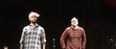 Video: Two lads act out the 12 days of Christmas on stage