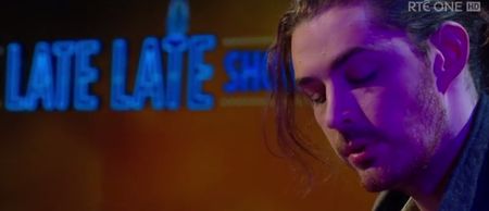 Video: Just Hozier, an acoustic guitar and a stunning Late Late performance