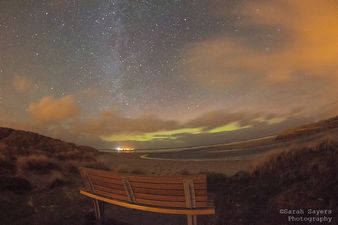 These images of the Aurora Borealis from Donegal last night are just marvellous