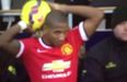 Vine: Ashley Young really needs to work at his covert throw-ins and they get much worse