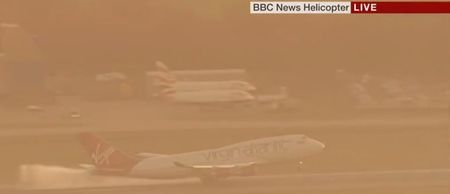 Video: Footage shows Virgin Atlantic plane making emergency landing at Gatwick Airport