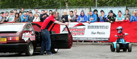 Video: This 5-year-old from Tyrone may be the future drift king of the world