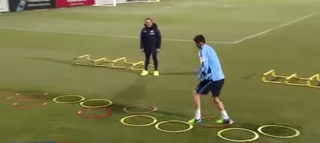 Video: Fernando Torres’ first training session back with Atletico Madrid didn’t exactly go to plan