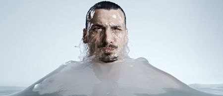 Video: Zlatan emerging in slow-motion from a pool of water for a new ad is all sorts of epic