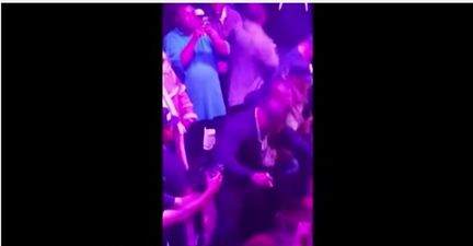 Video: Ouch! Busta Rhymes fell off the stage head first at his gig in New York