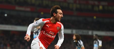 Vine: Santi Cazorla scores the slowest Panenka penalty we’ve ever seen