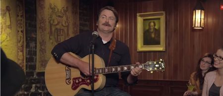 Video: Two of our favourite things together at last – Nick Offerman and Scotch
