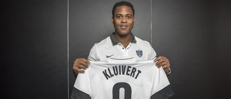 Video: Patrick Kluivert’s 7-year-old son smashing a free-kick into the top corner