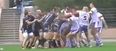 Video: Serious amount of slaps in this 30 man brawl on the rugby pitch after the scrum
