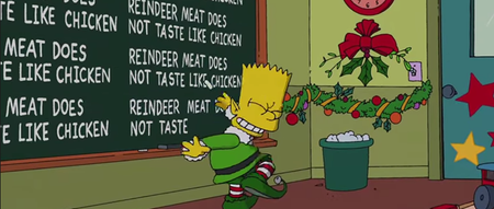 Video: The Simpsons Christmas couch gag is merrily good