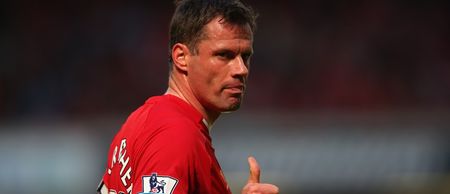 Pic: Jamie Carragher was trolling Everton fans on Twitter last night