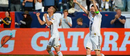 Sound man Robbie Keane bought drinks for 200 fans at an LA Galaxy victory party yesterday