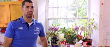 Leinster Rugby ‘Scrum Dine with Me’ in association with Optimum Nutrition: Rob Kearney