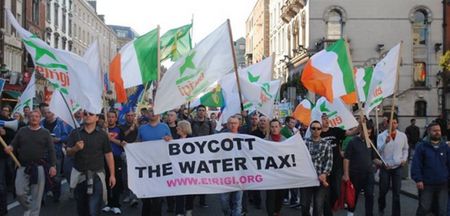 Dublin prepares for massive anti-water charges rally today