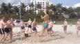 Video: Kilkenny Hurlers play a game of volleyball with new best friend Edwin van der Sar