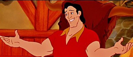 Cocky stranger gets taken down a peg or ten by Gaston at Disney World