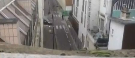 Video: Footage emerges of the Charlie Hebdo attack from a nearby rooftop in Paris (Disturbing Content)