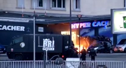 Video: The moment when French police stormed the Paris supermarket and hostages escaped
