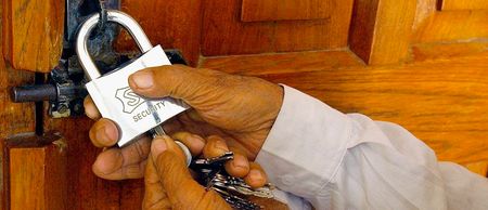 Pic: The World’s most dangerous door has been found in London