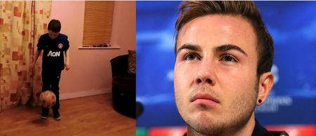 Video: The Irish ‘Mini Messi’ pulls off Mario Götze’s signature move