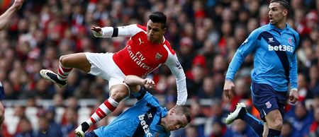 Emirates might want to rethink their banner at the Arsenal game