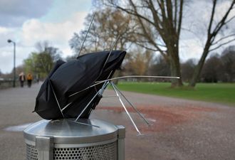 Gusts of 110kph leave thousands without power overnight