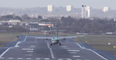 Video: Aer Lingus’ pilots had a tough job landing in high winds at the weekend