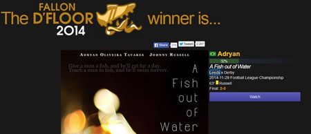 Vine: That’s Gas! This hilarious dive has just won the first annual Fallon d’Floor award