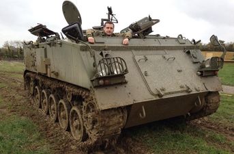 Great News: You can now officially learn how to drive a tank in Meath