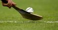 Only in Ireland – Hurling ref tops up the tan at halftime during senior challenge match