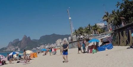 Two Irish guys, two hurleys and a GoPro in Rio de Janeiro