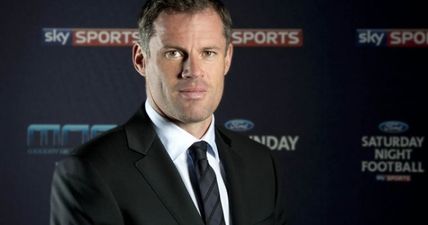 Pic: Jamie Carragher takes the p*ss out of himself with MNF selfie