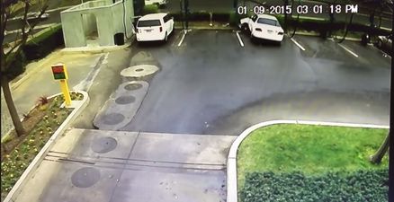 Video: This driver smashed the living hell out of a carwash after mixing up the brake and accelerator