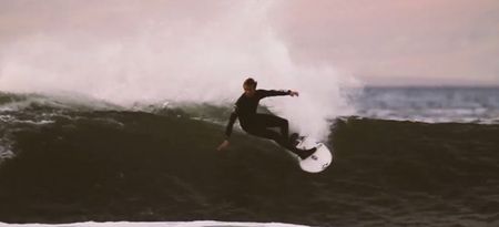 Video: This footage of surfers in the North West is breathtaking