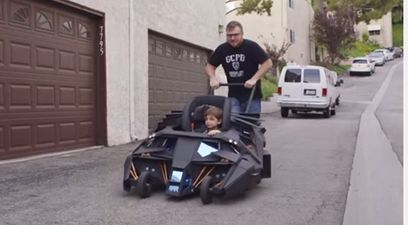 Video: Holy strollers! This Batmobile pram is the coolest… eh… pram we’ve ever seen