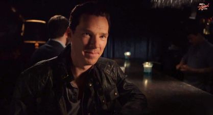 Video: Benedict Cumberbatch tries out some new names in this skit on Kimmel