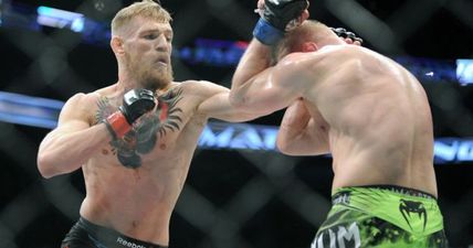 Pic: Conor McGregor doing a Braveheart impression with a gigantic sword is a little bit scary