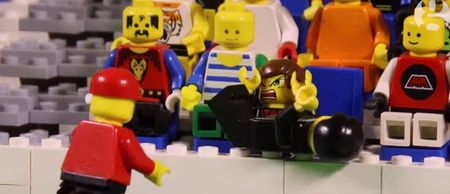 Video: Eric Cantona’s kung-fu kick recreated in Lego